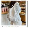 Schoolbag Korean Ins Niche Star Printed Backpack Female Student Campus Commuter Backpack Large Capacity Travel Bag