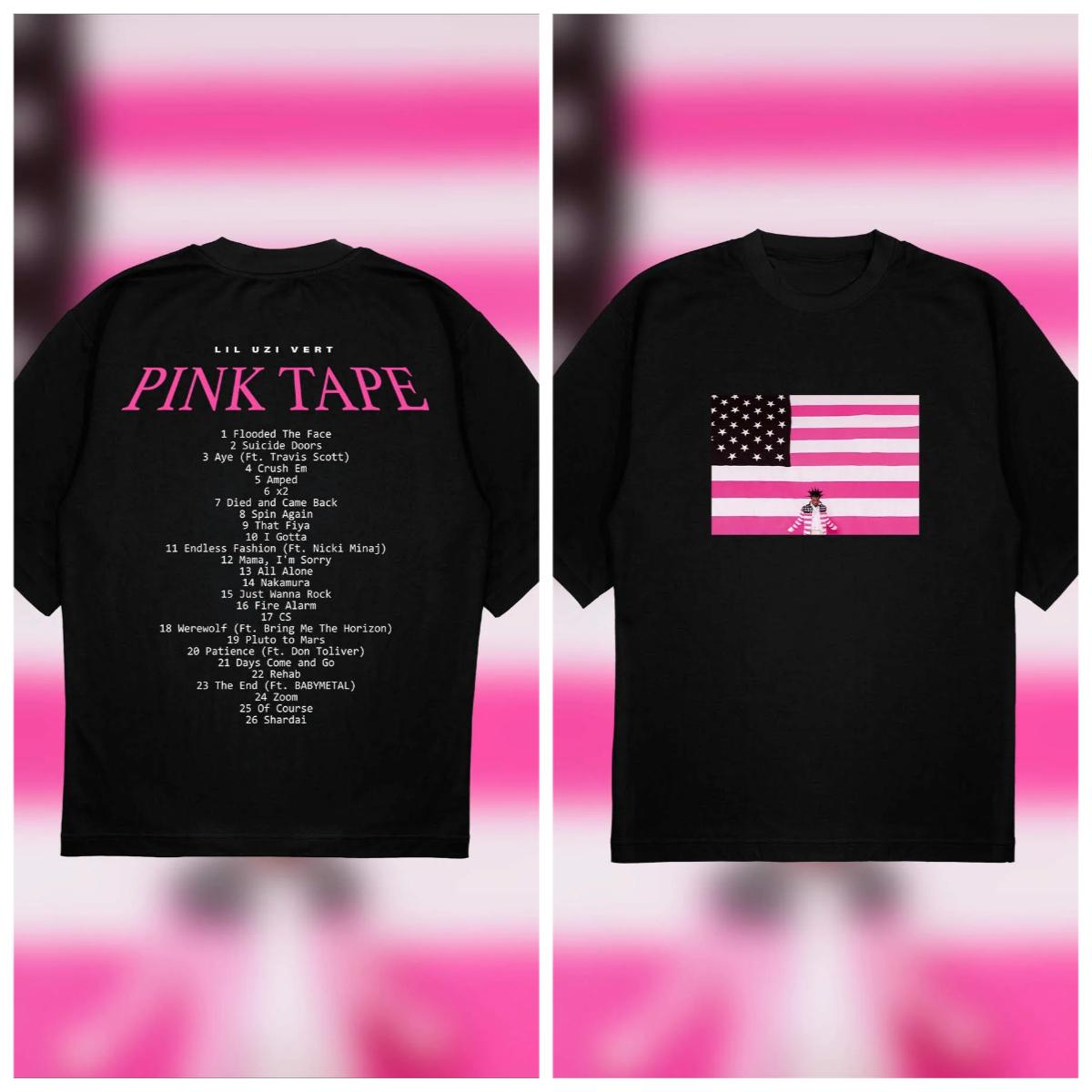 

2025 New Summer LIL UZI VERT T-Shirt Graphic Men Tee Oversized Short Sleeve Casual Aesthetic Print T-Shirt Unseix Oversize Top 4XL