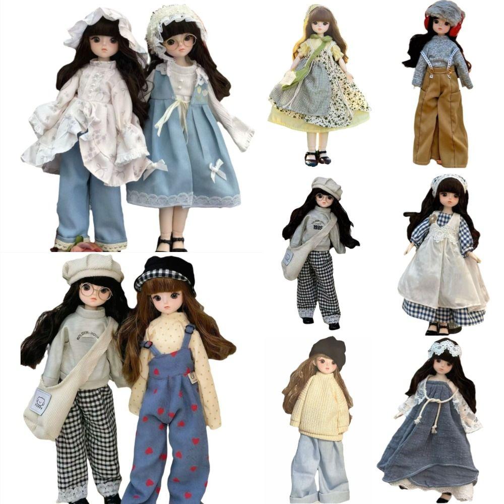 DIY BJD Accessories 1/6 BJD 30cm Doll 30cm Doll Clothes Fashion BJD Doll Clothing  Cotton Doll