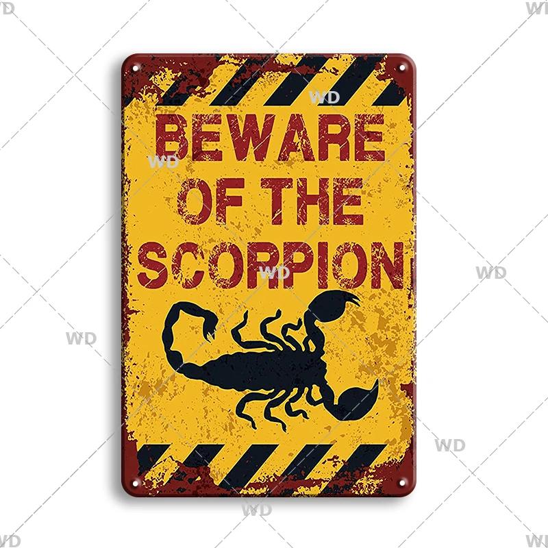 Attenzione Pericolo Cartelli Metallici Attenzione agli Animali Poster Gatto Targhetta Murale Vintage Placca Metallica Pub Bar Casa Pittura Decorazione Man Cave