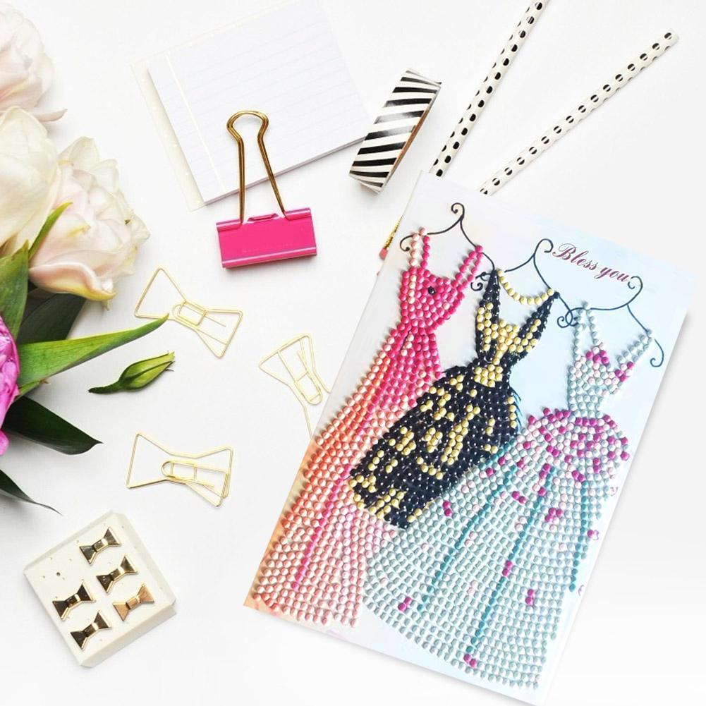 Buy 5D DIY Drills Diamond Painting Wedding Cards Birthday Party ...
