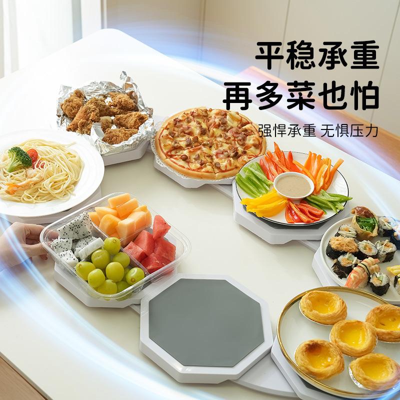Cross-Border Dining Table Rotary Tray The Lazy Susan Revolution Portable Meal Plate Gifts