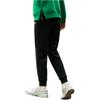 Fila Simple Basic Cuffed Knit Solid Color Casual Long Pants Women Bottoms Black F11W248605FBK