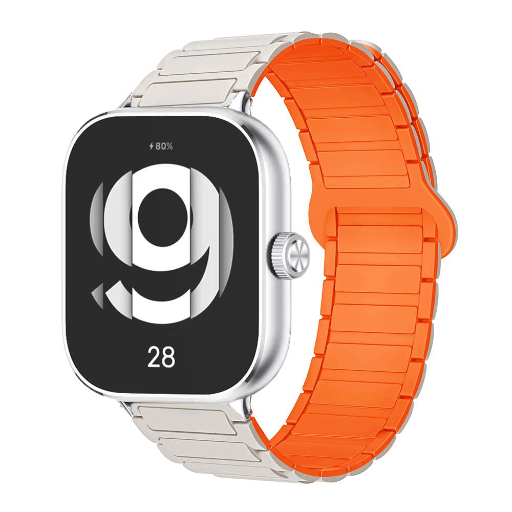 Magnetický náramek pro řemínek Redmi Watch 4 Silikonové pásky pro Xiaomi Mi Band 8 9 pro Řemínek k hodinkám Vyměnitelné příslušenství Correa