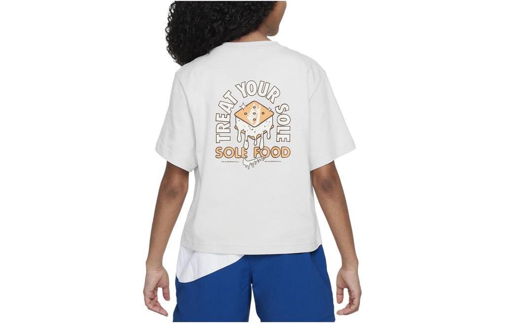 Nike T Shirt Sportswear White Kids' FV5495-072