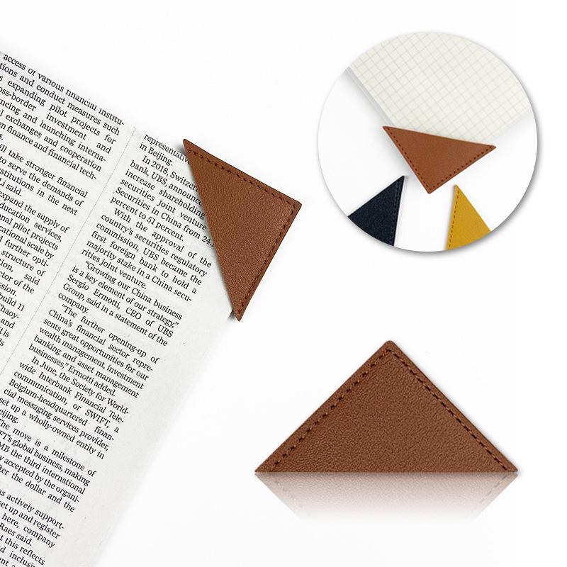 Customizable Heart-Shaped Leather Bookmarks: Variety of Styles and Colors Available