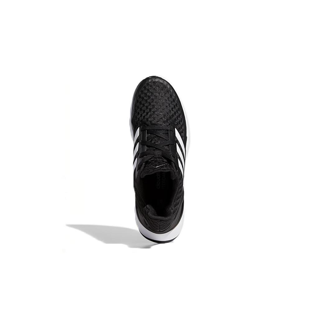 adidas Rapidarun J Comfortable Low Top Kids' Running Shoes Black White Teenagers EF9242