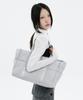 Hanahi Puffy Tote Bag Grey