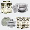 Boundless Voyage Titanium Gaiwan 130ml Chinese Portable Tea Set for with Storage Crystal Silver Ti3144D Double-Walled Teacup, Heat-Resistant,