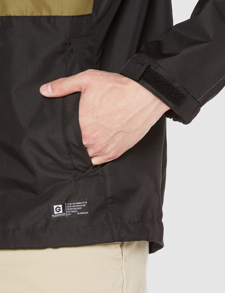 COCOS Nobuoka G-1036 Field Jacket, Khaki X Black, Size M