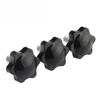 Star-Shaped Bakelite Knob with Handle Bolt (M4 M5 M6 M8)