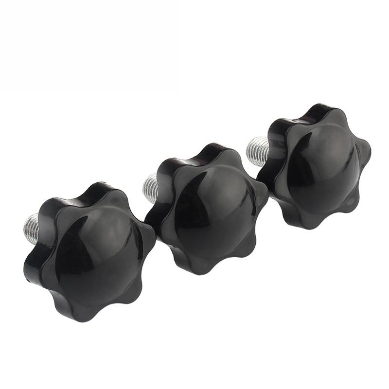 Star-Shaped Bakelite Knob with Handle Bolt (M4 M5 M6 M8)