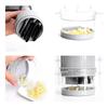 Stainless Steel Hand-pressed Vegetable Cutter Kitchen Multifunctional Ginger And Garlic Chopper Onion Chopper Vegetable Shredder
