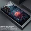 Lake Mountain Lotus Reflection Pattern 2D Phone Case for Samsung S26 S25 S24 S23 S22 S21 S20 Tempered Glass Protective Cover