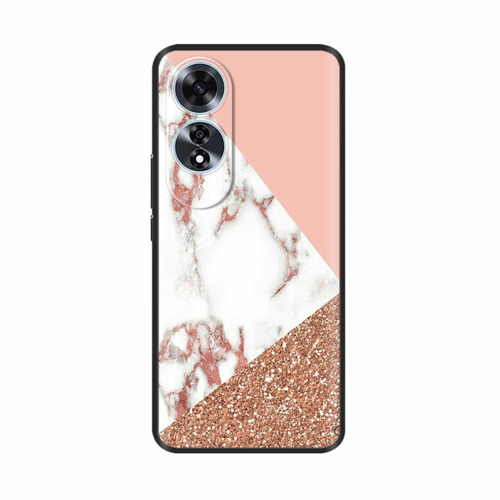 For OPPO A60 4G Case Cover Soft Silicone Bumper Funda For OPPO A60 OPPOA60 4G CPH2631 Phone Cases Shockproof Shell Capa Casing
