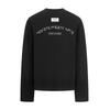 Herren Locker geschnittenes Baumwoll-Langarm-T-Shirt mit Gothic-Buchstaben-Print Streetwear Lässiges Oberteil Herbst