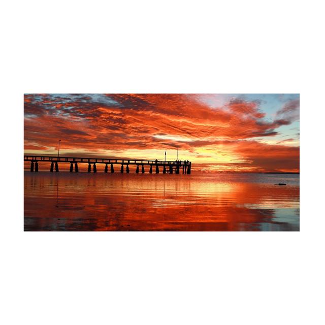Sea Beach Bridge Posters And Prints Landscape Pictures Canvas Painting Modern Home Decor Wall Art For Living Room Sunset Cuadros