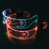 Double-sided Control Goggles Luminous Glasses Cool Festival Performance Props  for Music Bar KTV