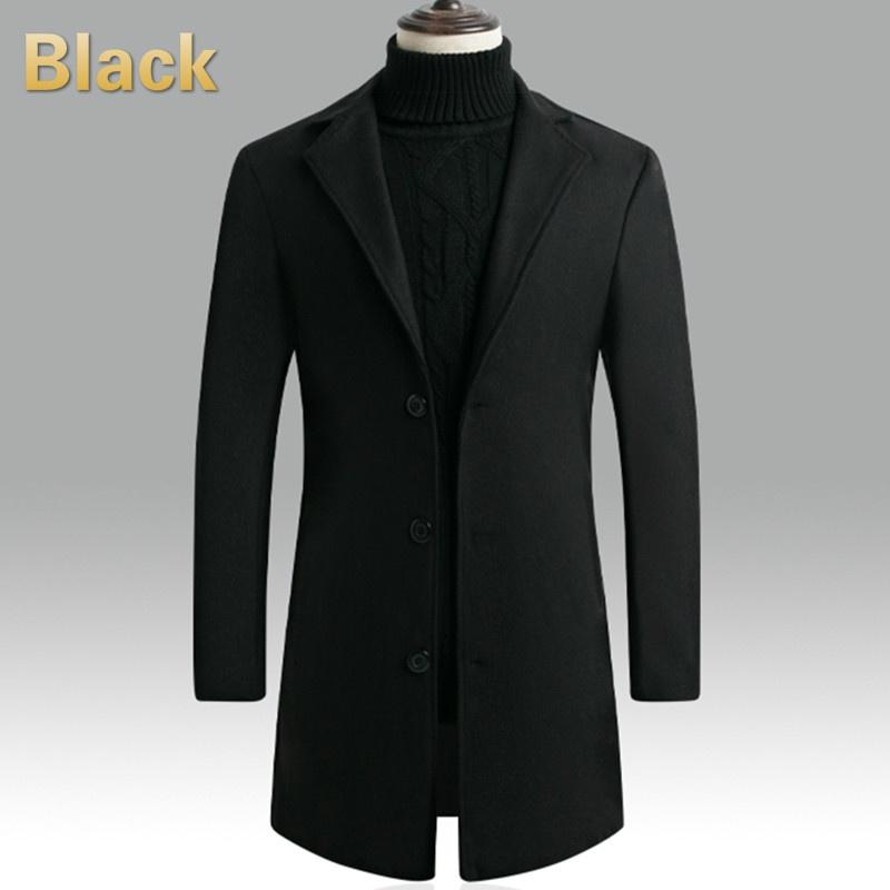 Compre High Quality Men S Business Casual Cardigan Coat Long Trench Mantém Se Quente No Inverno Barato Frete Grátis Avaliações Reais Com Fotos Joom Men S Business Casual Cardigan Coat, Is A Trench Coat Business Casual Or Formal