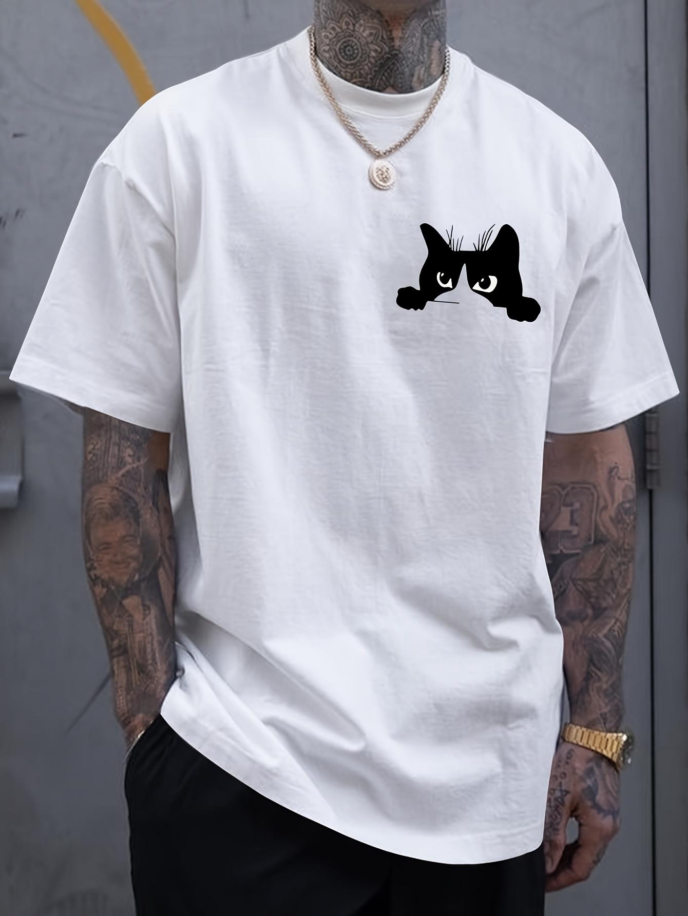 Mens TShirt  Simple Everyday Essentials Casual  Formal Outfits  Machine Washable Summer Top  Everyday casual wear S