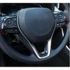 Carbon fiber internal Steering Wheel Trim 3pcs For Toyota RAV4 -