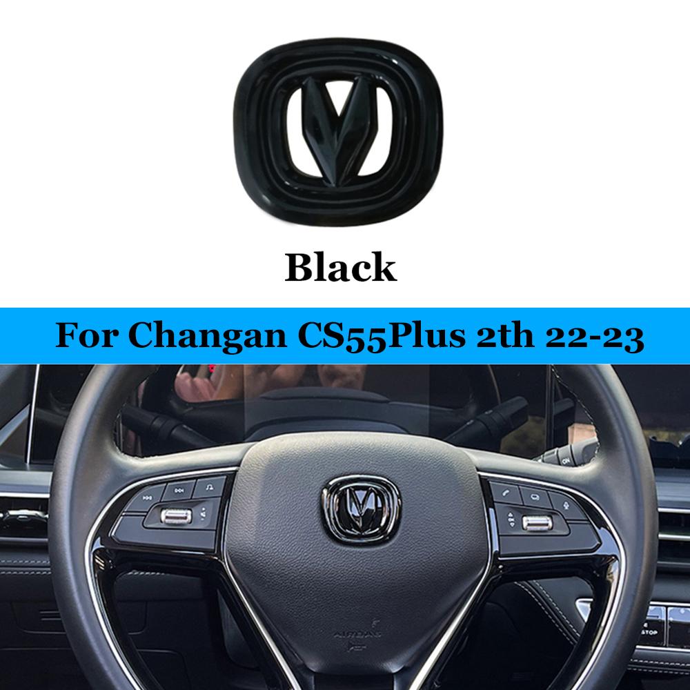 For Changan CS35 Plus CS55 Plus CS75 Plus Car Steering Wheel Logo Front Machine Logo Tail Door Logo Car Wheel Logo Cover Garnish