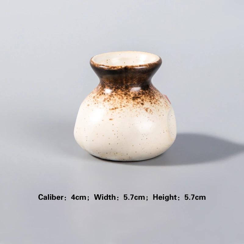 Decoration Shop Plate Ceramic Kitchen Household Tableware Japanese Sashimi Sushi Small Can Egg Bottle Dry Ice Cup Creative Plate