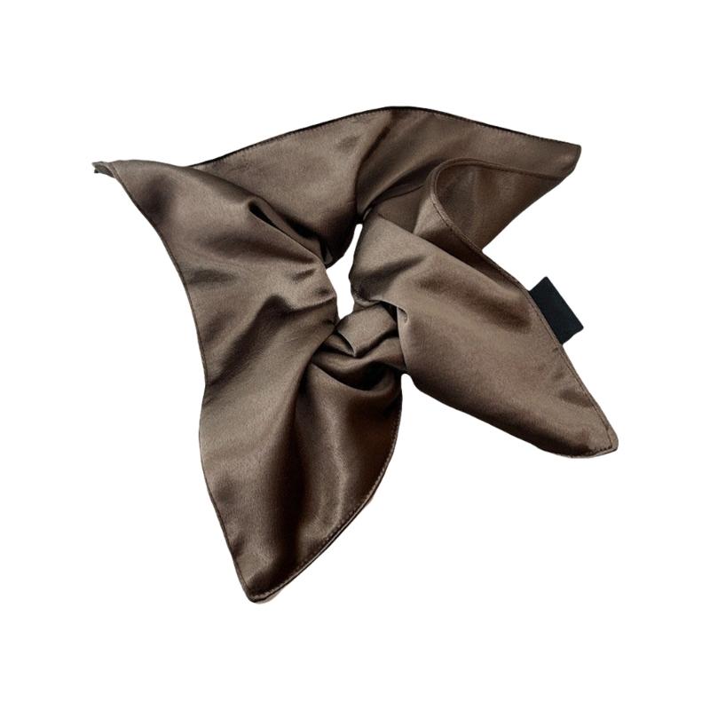 Silk Like Hair Rope Hair Bun Scrunchies Elastic Hair Rope Big Hair Scrunchy HairBands Female Accessories