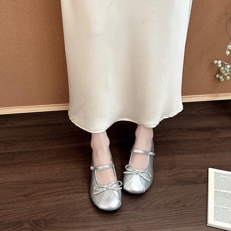 Fashion French splicing versatile bag head half slippers women's summer wear 2025 new summer with skirt cool slippers