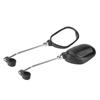 1 Pair Cycling Mountain Bike Handlebar Back View Mirror 360 Rotation with   Reflectors