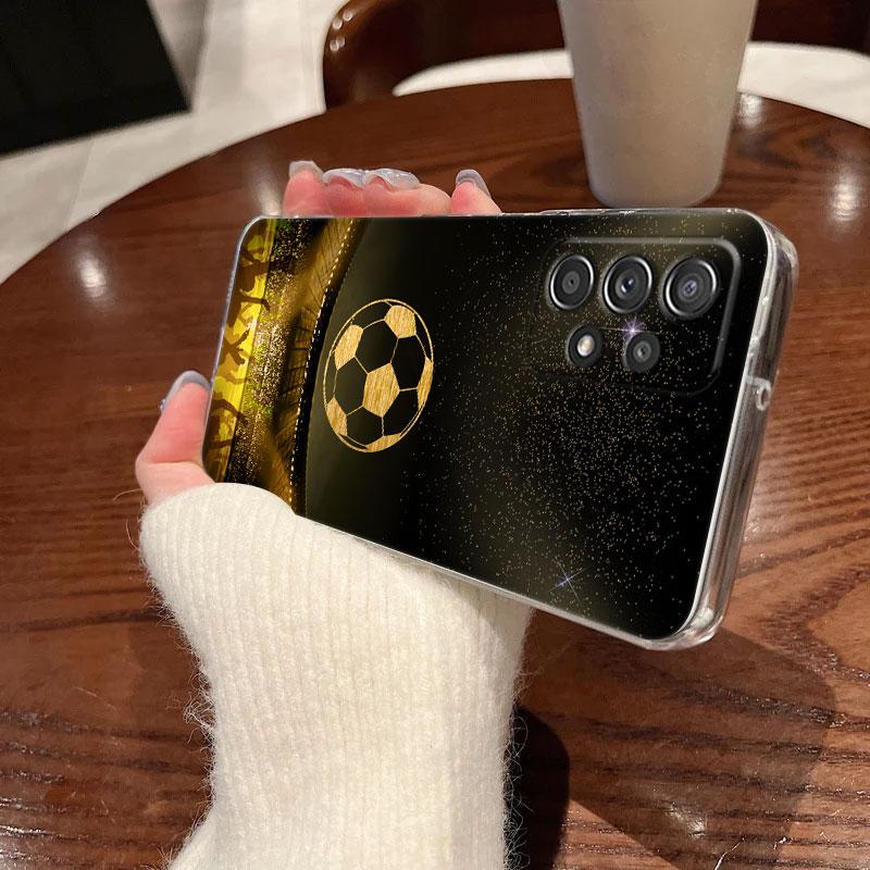 Football Soccer Ball Fire Un Rayo Phone Case For Samsung Galaxy A56 A57 A37 A55 A54 A36 A35 A25 A16 A17 A07 A52 A34 A21s Cover