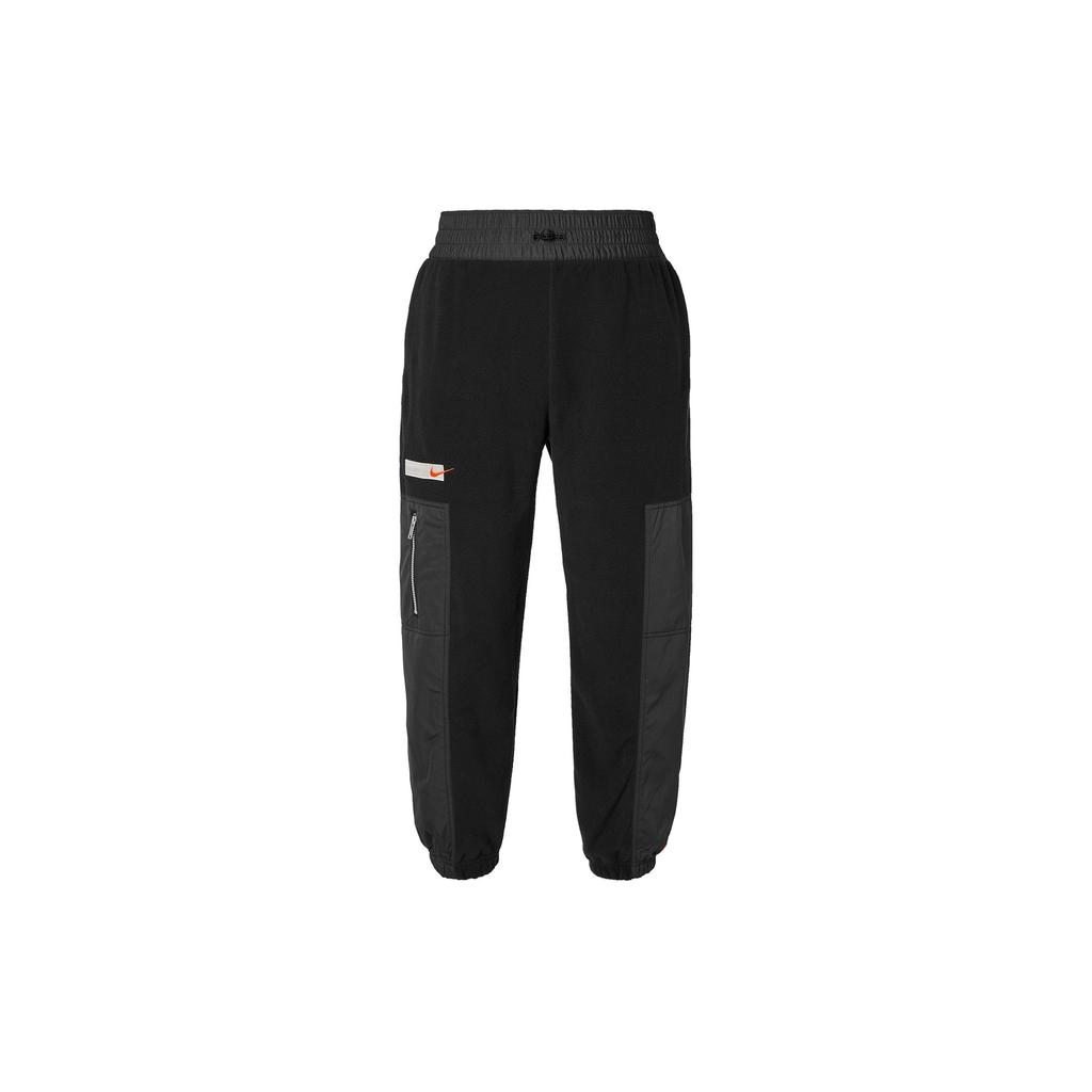 Nike City Utility High-Waisted Joggers In Solid Color With Cuffed Hem Women Bottoms Black FB8682-010