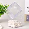 Thickened Square Acrylic Hydroponic Planter, Clear Display Box for Plants, High-End Specimen Container for Home Office