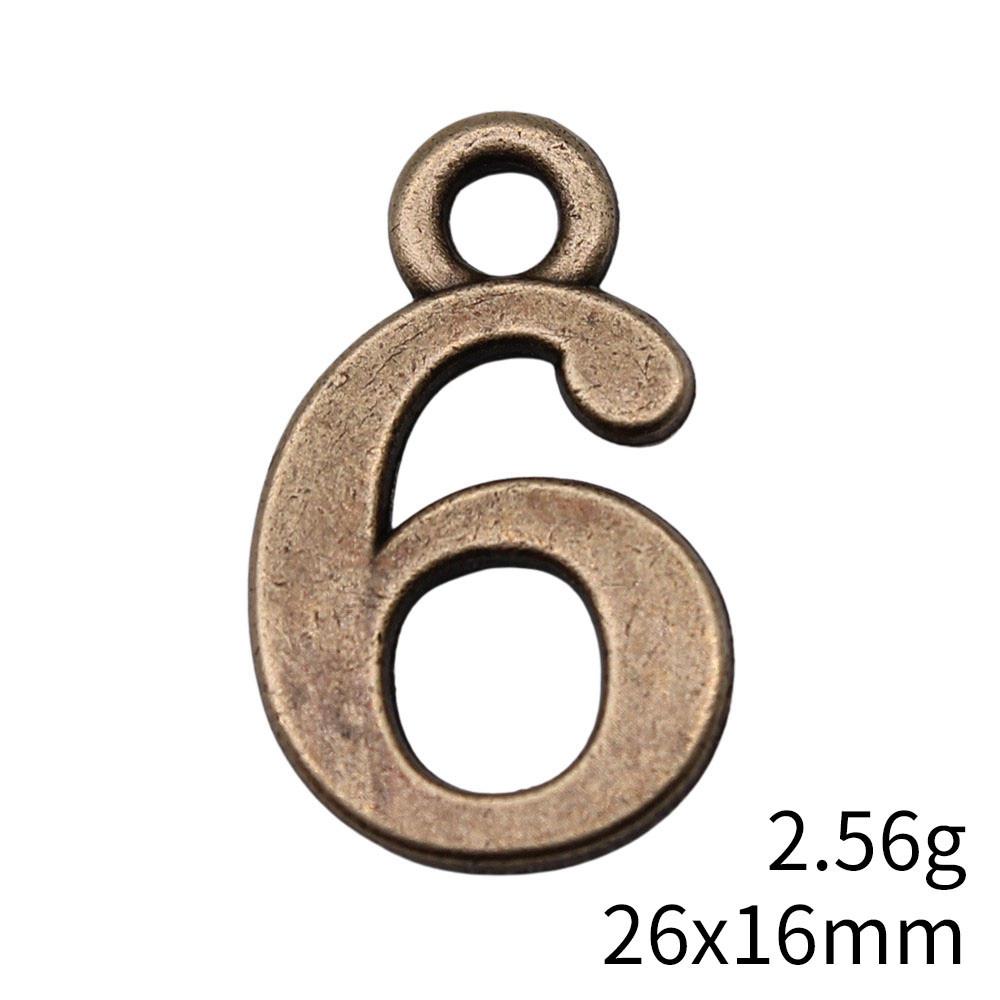 Thanksgiving Day Aesthetic Jewelry Charms Number Tag Charms Pendant Audience Woman Pendant