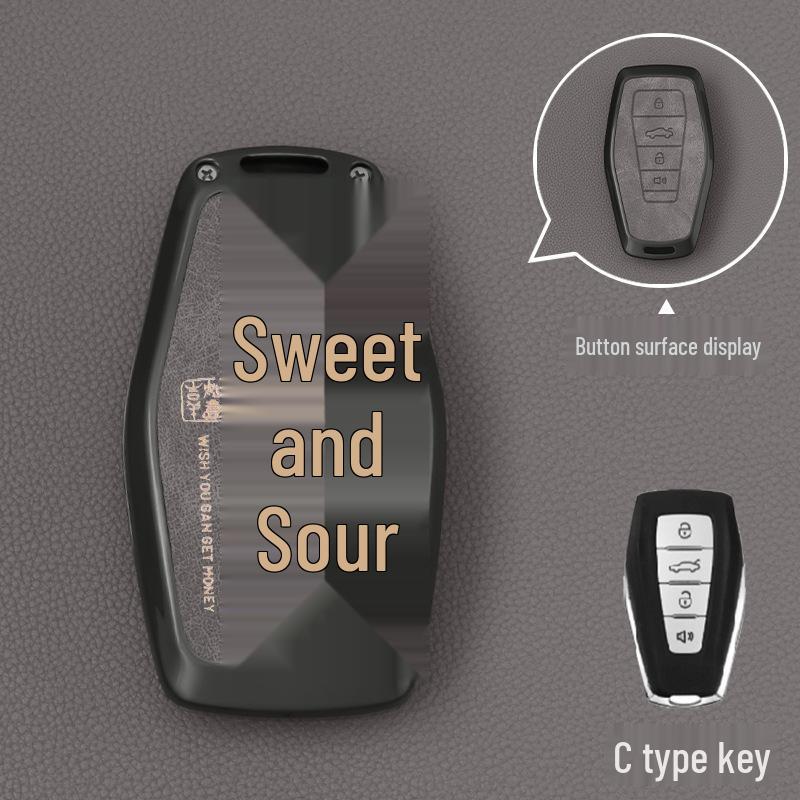 Geely Emgrand 4th Gen Key Cover: Fits GS, Boyue, Xingrui, Xingyue L, New Binyue, Binrui, Icon, Coolray.