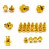 10/20 stuks Autoschroeven Wielnaaf Decoratieve Kunststof Schroeven Auto Banden Ombouw Accessoires Platkop Gepolijst Oppervlak Opschroefschroef