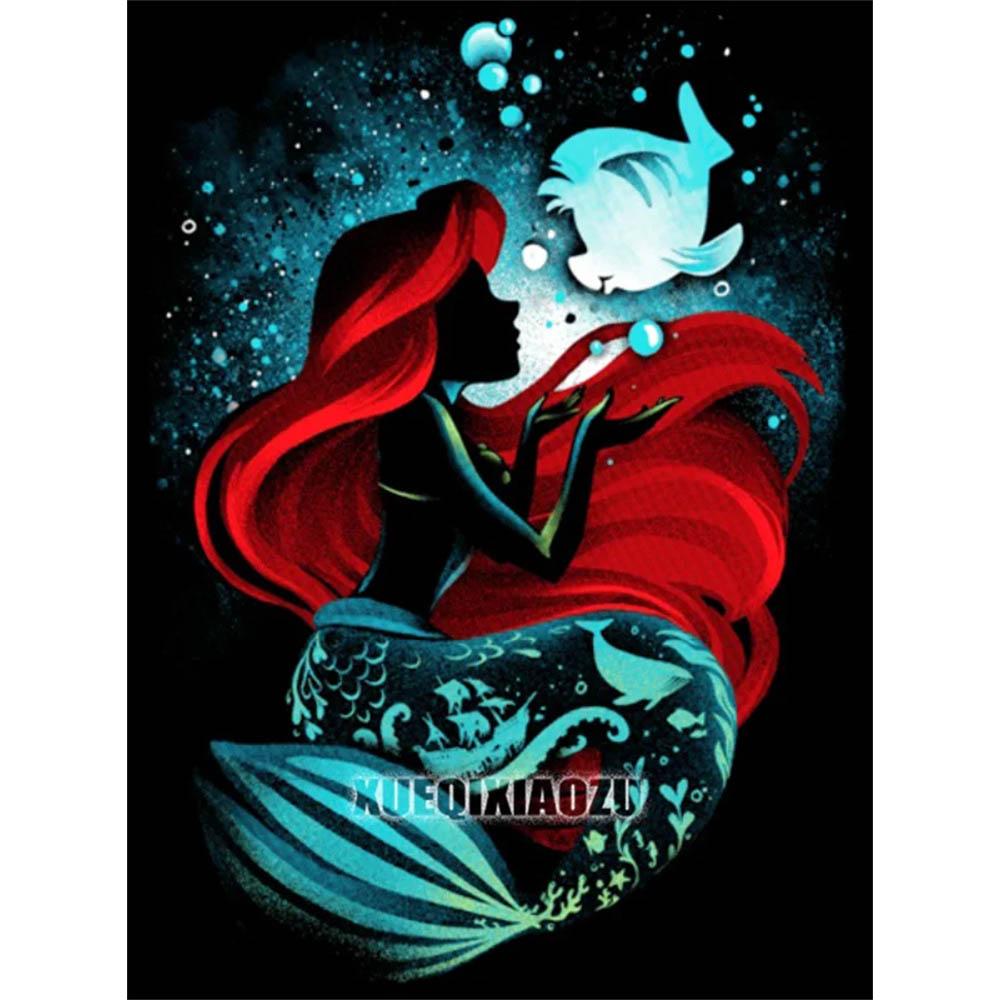 Stitch Diamond Painting Disney Prinzessin 5D DIY Vollrund_Quadrat Mosaik Stickerei Kinderzimmer Dekoration Handgemachtes Geschenk