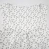 European & American Style Polka Dot Pleated Tie-Up Tank Top with Round Neck, Versatile and Slim Fit