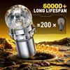 AUXITO 1156 BA15S P21W LED Canbus T20 W21/5W 7443 1157 P21/5W BAY15D W21W LED DRL Tail Brake Signal Lights Red White Amber 12V Dome Lights 6