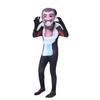 Halloween Skibidi5 Strumpfhose Cosplay Kostüm Einteiler Kinder Cosplay Kostüm Monitor Mann gegen Toilettenmann