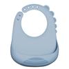 Cartoon dinosaur plate Children's complementary food Silicone plate bowl Fork spoon bib Anti-drop plate set