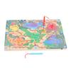 Maze Puzzle Game Cute Pattern Wooden Educational Learning Magnetic Toys for Children