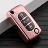 For Peugeot 107 207 307 308 407 607 206 4007 3008 5008 For Citroen C2 C3 C4 C5 C6 C8 2/3 Buttons Tpu Car Remote Key Case Cover