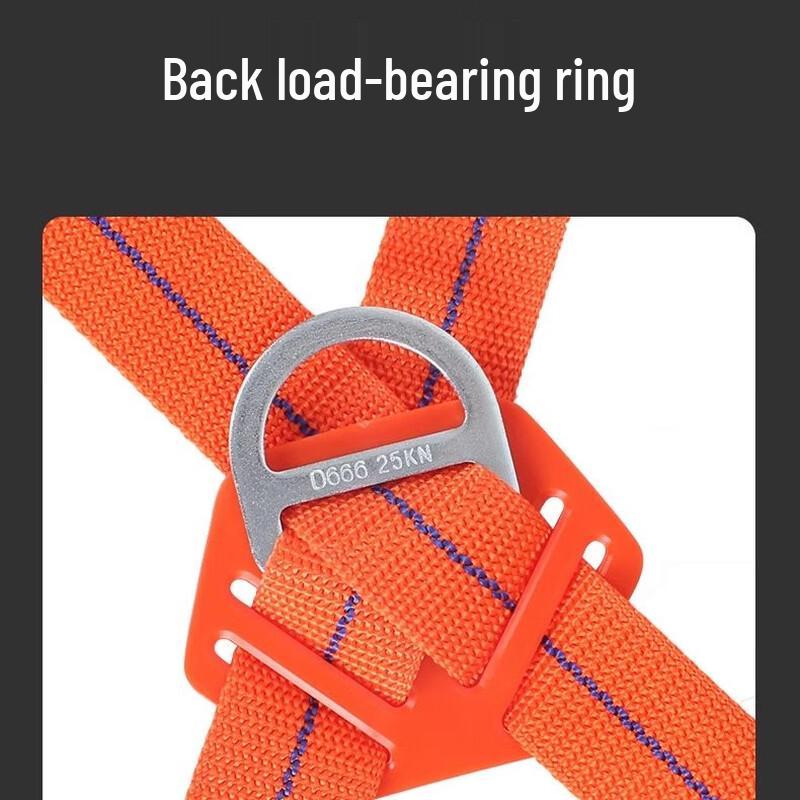 High-Altitude Safety Lanyard with Double Hooks