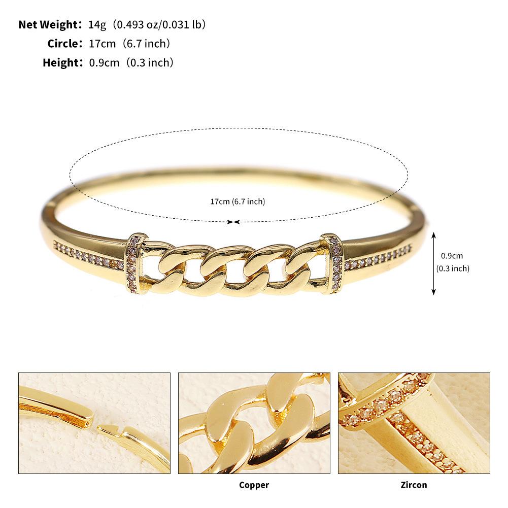 Luxury Hollow Rhinestone Open Cuff Bracelet For Women Elegant Versatile Metal Fashion Jewelry High End Accessory