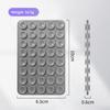 1/3Pcs Mobile Phone Silicone Sucker Pad Double Sided 40 Suction Cup Phone Holder Detachable Anti-slip Fixture