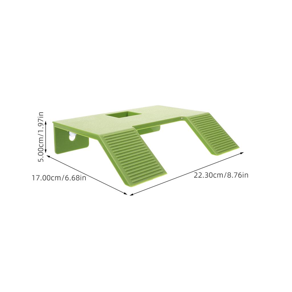 Floating Turtle Basking Platform for Tank Decor Climbing Ramp Sturdy Lightweight Wear Resistance Ideal Reptile Resting Area