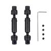 Poer For  2pcs Ural Truck RC Front Rear Drive Shaft for Henglong WPL Ural C14 C24 B24 MN D90 MN99S B36 B16 Car Spare Parts Metal