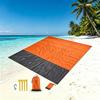 Sandproof Splash-proof Outdoor Beach Mat for Travel, Camping, and Picnic - Available In Various Colors and Styles