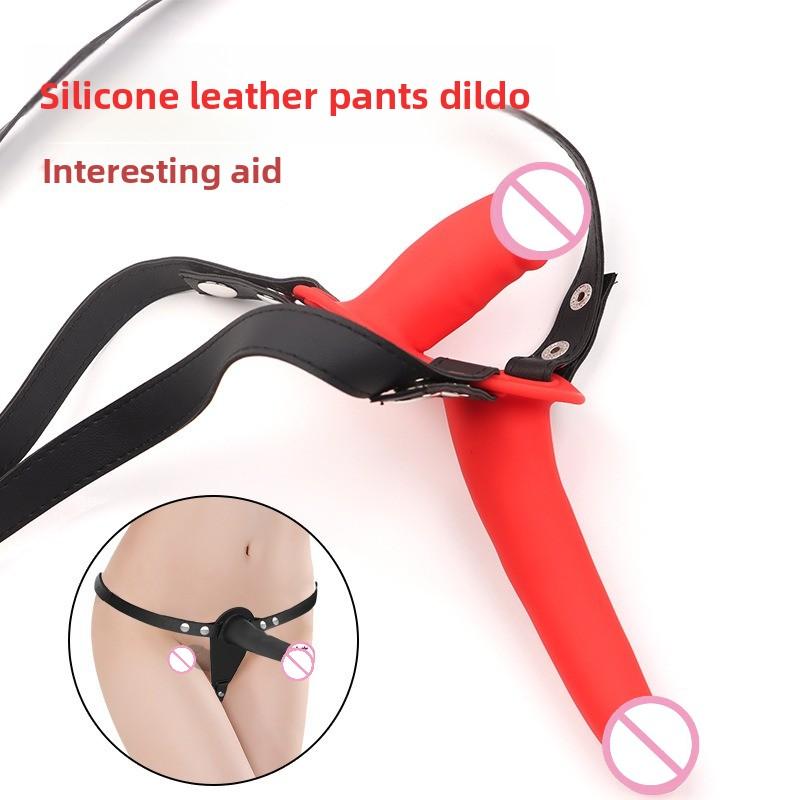 Wearable Lesbian Strap-On Dildo – Double-Ended Pull-Up Simulation Penis for Couples & Shared Pleasure